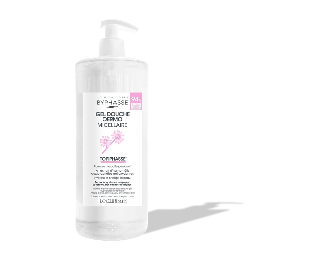 Byphasse Dermo Micellar Topiphasse Shower Gel Atopic-prone Skin 1l
