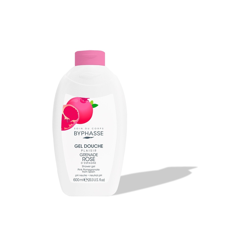 Byphasse Plaisir Shower Gel Pink Pomegranate 600ml
