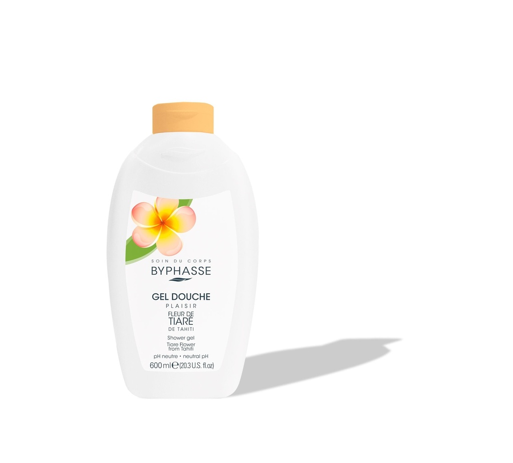 Byphasse Plaisir Shower Gel Tiare Flower 600ml