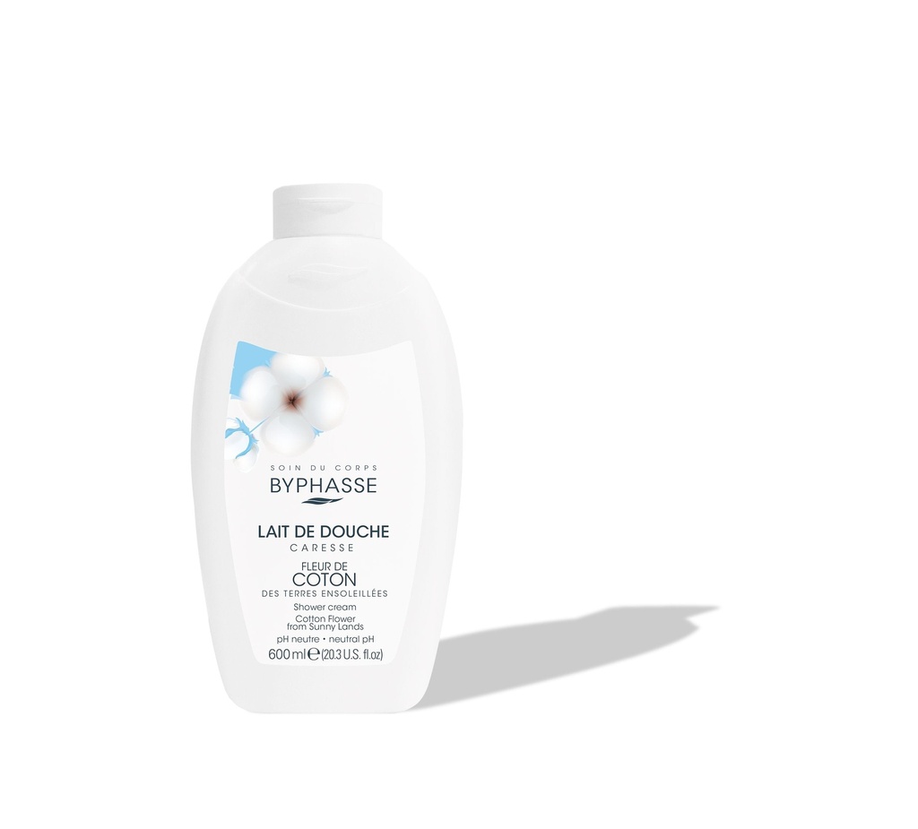Byphasse Caresse Shower Cream Cotton Flower 600ml