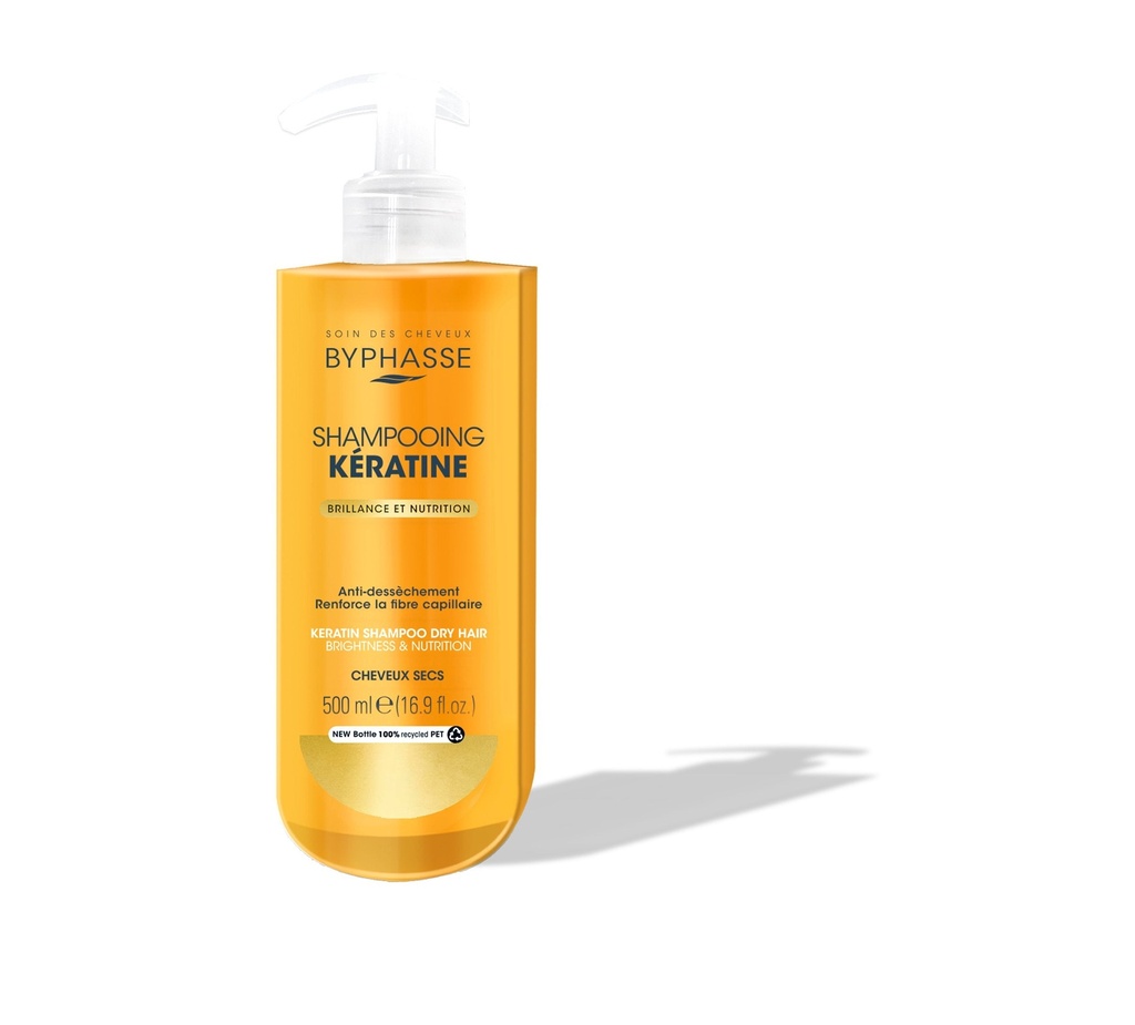 Byphasse Sublim Protect Keratin Shampoo Dry Hair 500ml