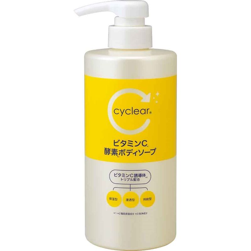 Cyclear Vitamin C Enzyme Body Wash 500ml