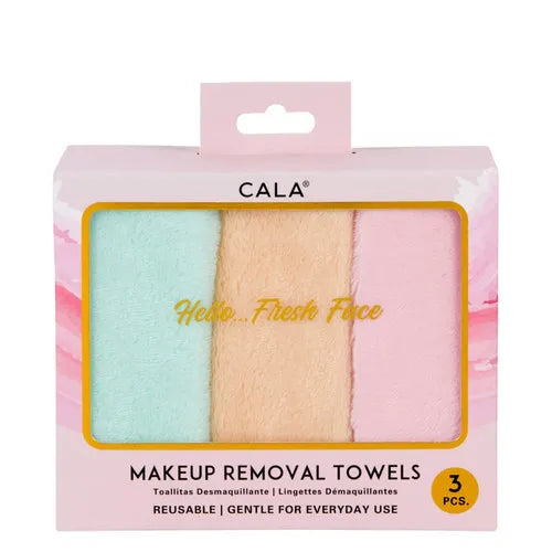 Cala 3 Pcs Makeup Removal Towels