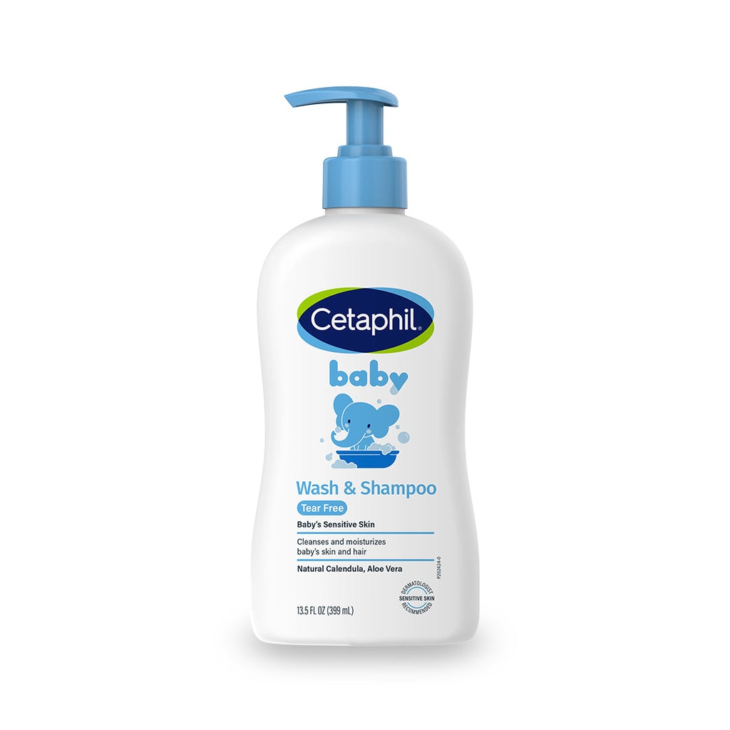 Cetaphil Tear Free Baby Wash & Shampoo 399ml
