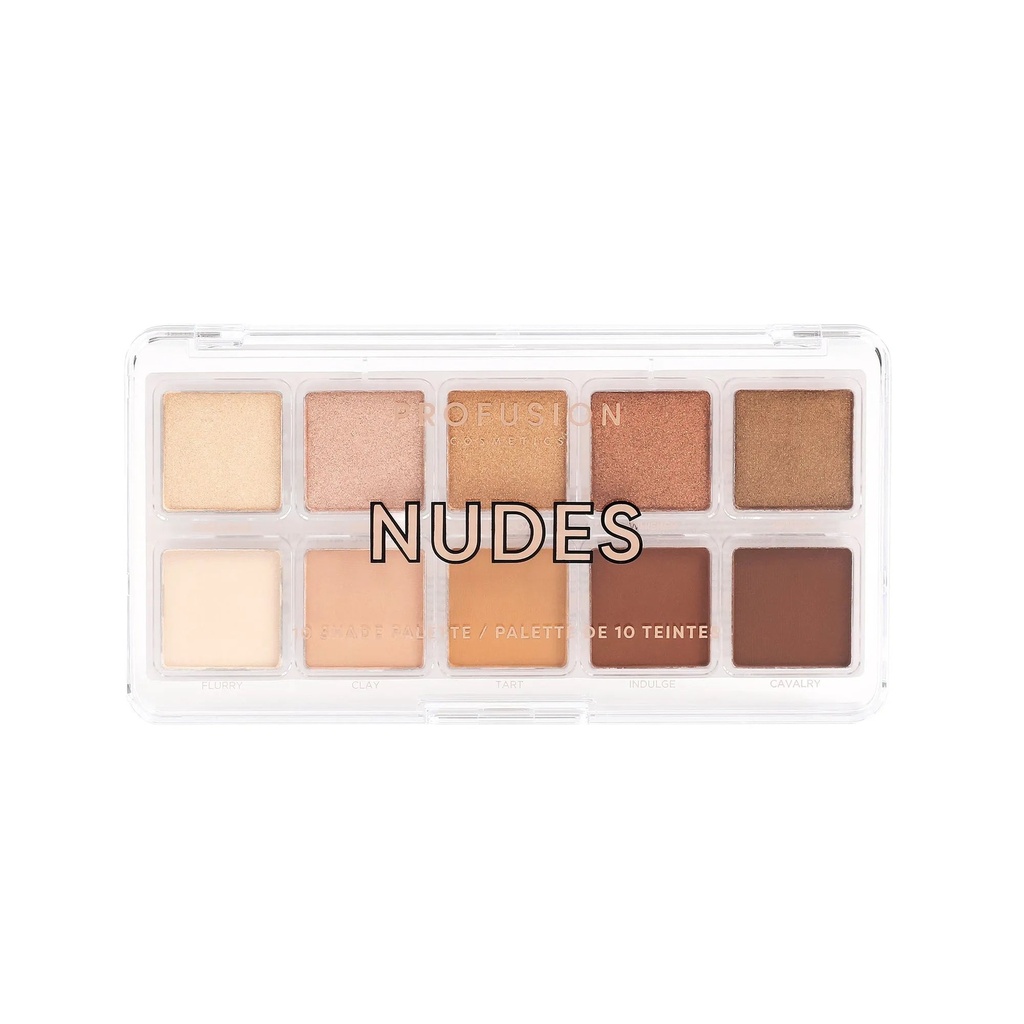 Profusion Cosmetics 10 Shade Palette 15.5g - Nudes
