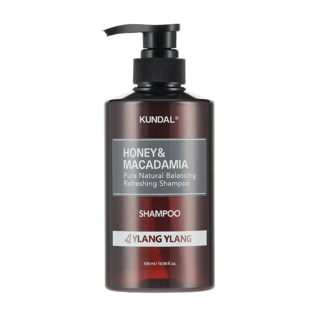 Kundal Honey & Macadamia Pure Natural Refreshing Shampoo 500ml - Ylang Ylang
