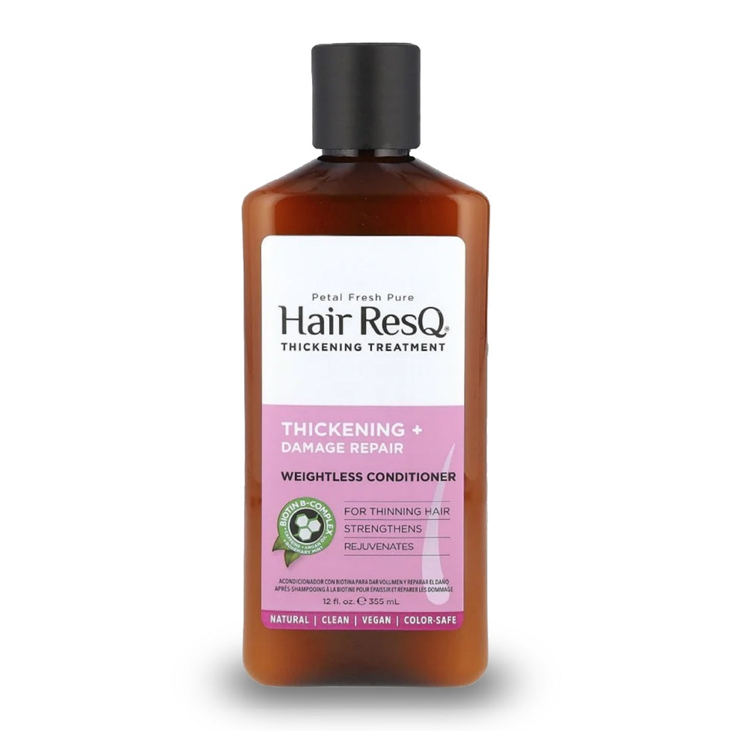 Petal Fresh Pure Hair Resq Thickening + Damage Repair Weightless Conditioner - 355ml