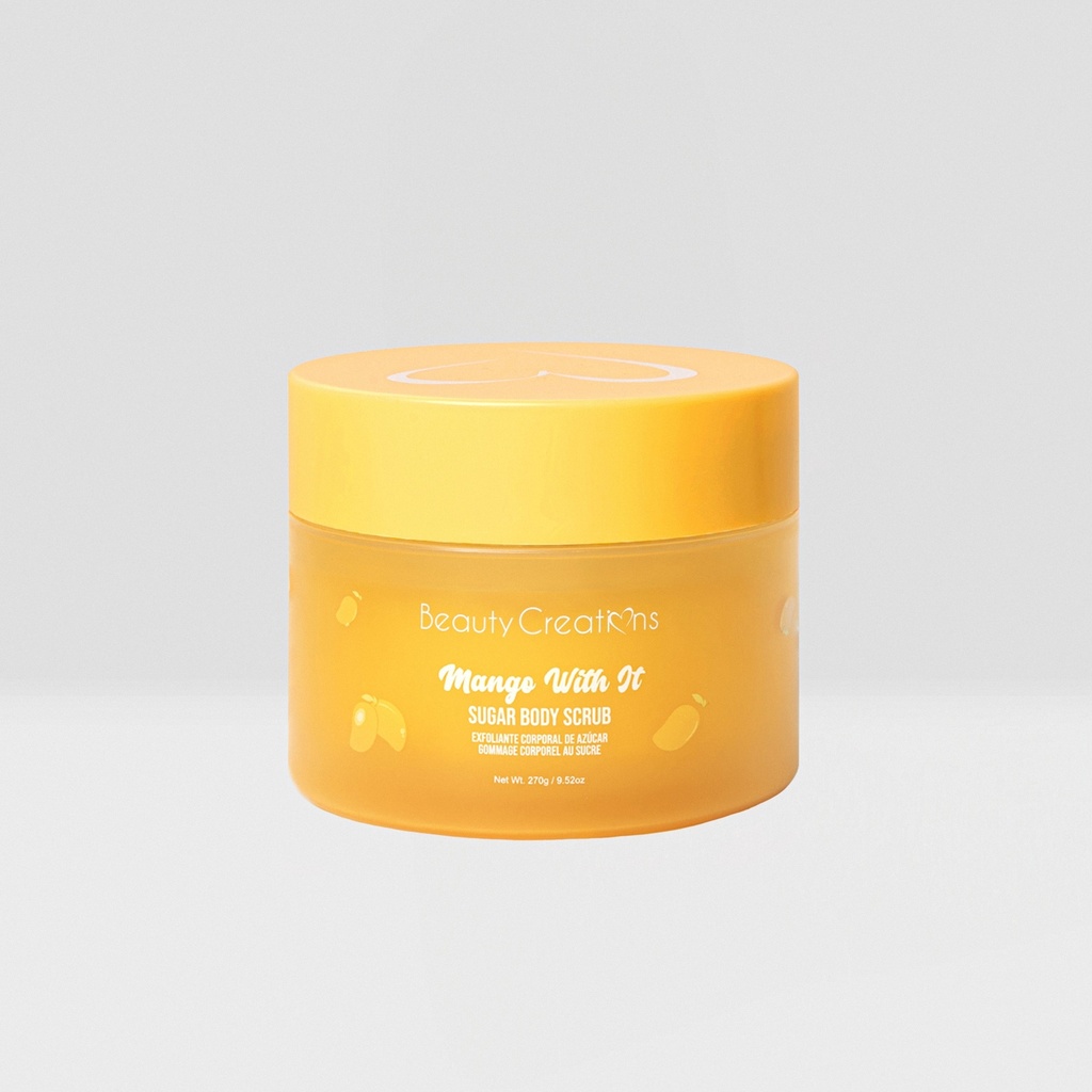 Beauty Creations Sugar Body Scrub 270g - Mango With It