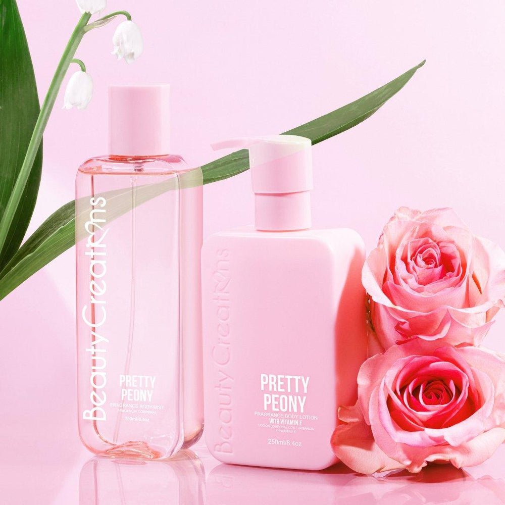Beauty Creations Fragrance Body Lotion & Mist 250ml - Pretty Peony