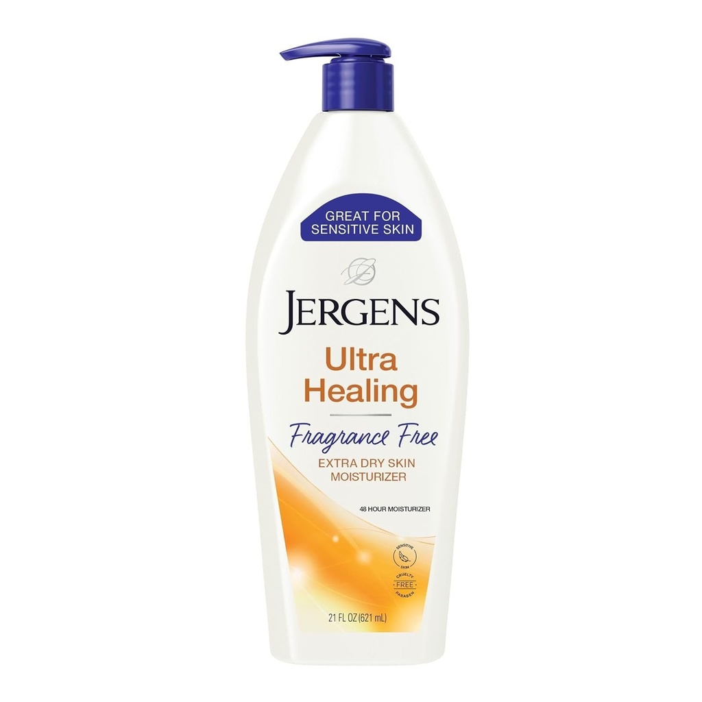 Jergens Ultra Healing Repairs & Heals Extra Dry Skin 48 Hour Moisturizer - 621ml