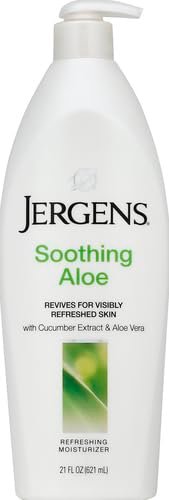 Jergens Soothing Aloe Hydrates & Soothes Refreshed Skin Moisturizer - 621ml
