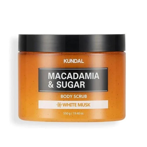Kundal Macadamia & Sugar Body Scrub 550g - White Musk