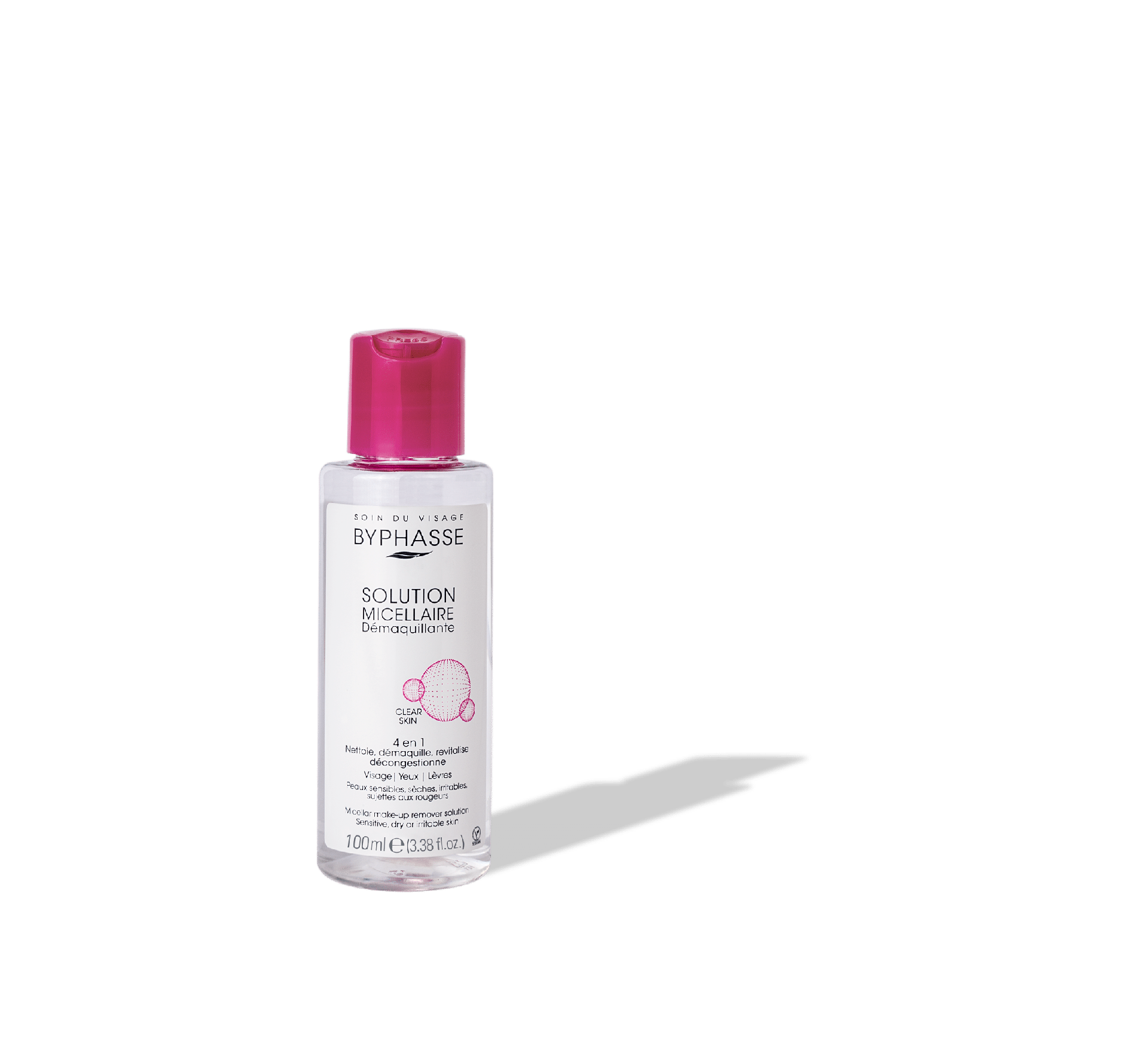 Byphasse Micellar Make-up Remover Solution Sensitive, Dry Or Irritable Skin 100ml