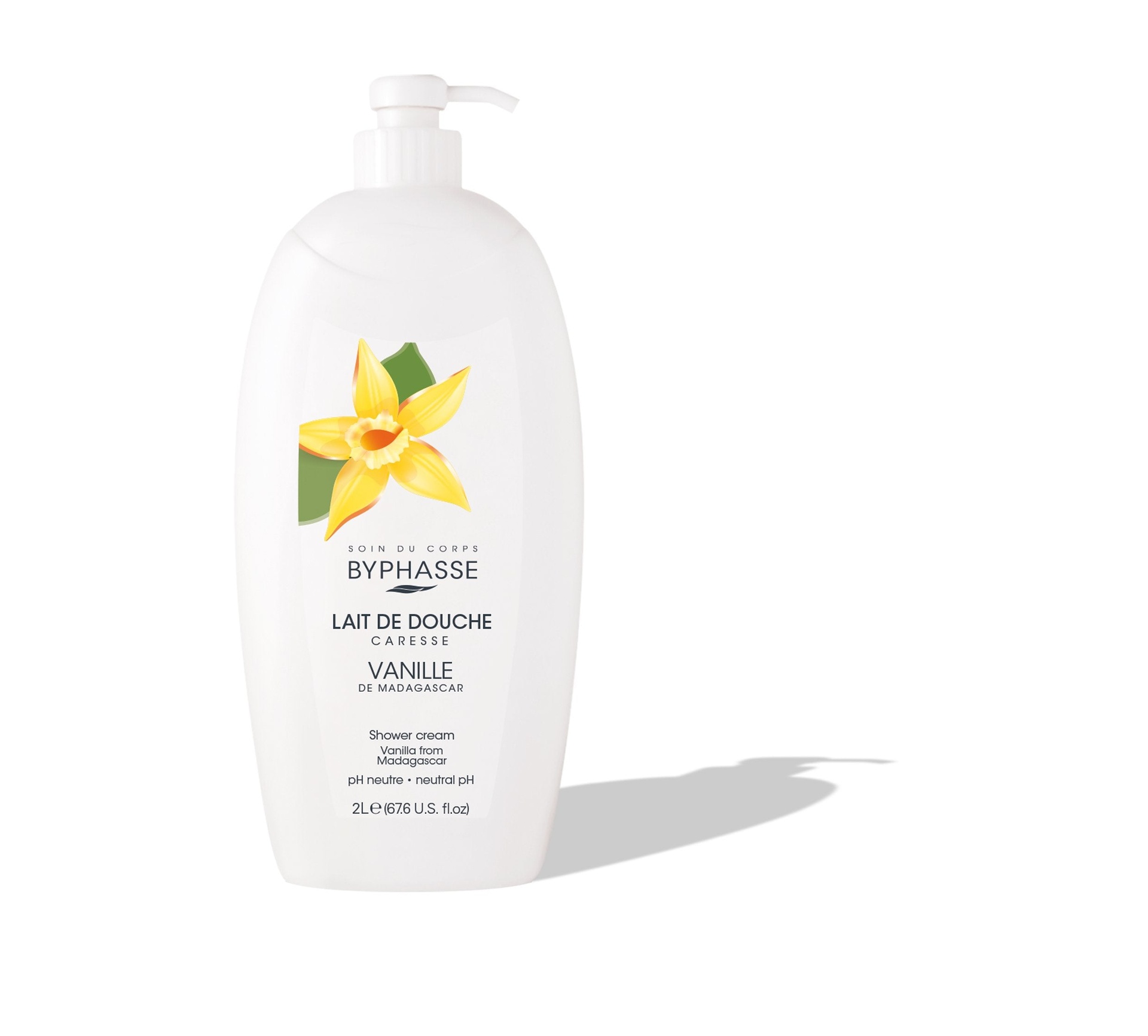 Byphasse Caresse Shower Cream Vanilla 2L