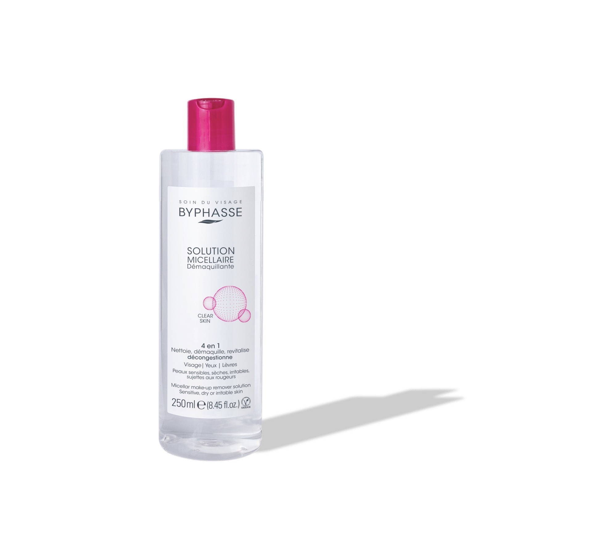 Byphasse Micellar Make-up Remover Solution Sensitive, Dry Or Irritable Skin 250 Ml