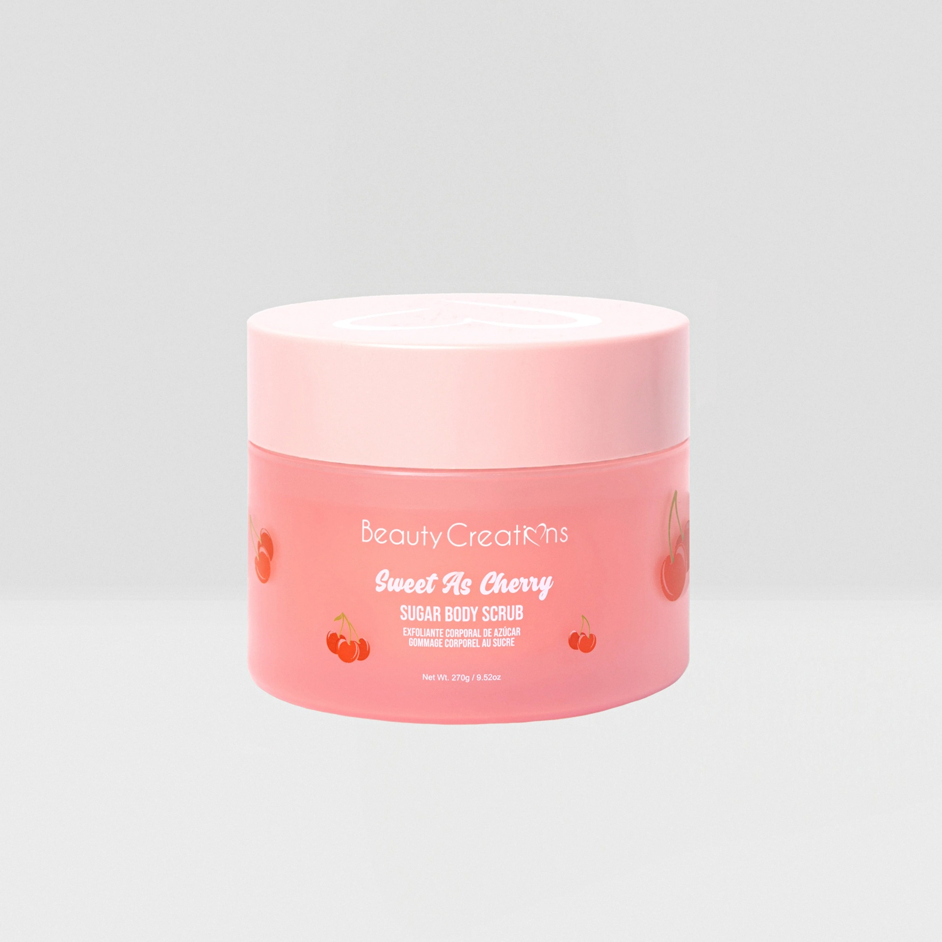 Beauty Creations Sugar Body Scrub 270g - Sweet As Cherry