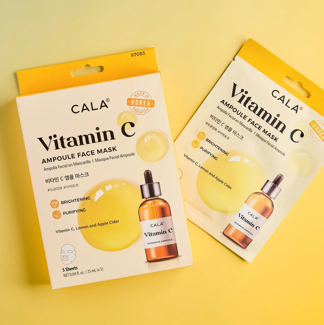 Cala Vitamin C Ampoule Face Mask 25ml