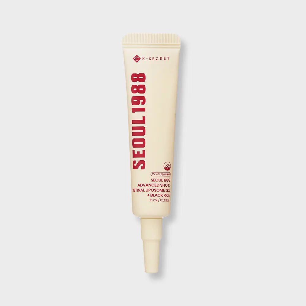 K - Secret Seoul 1988 Advanced Shot: Retinol Liposome12%+Black Rice 15ml