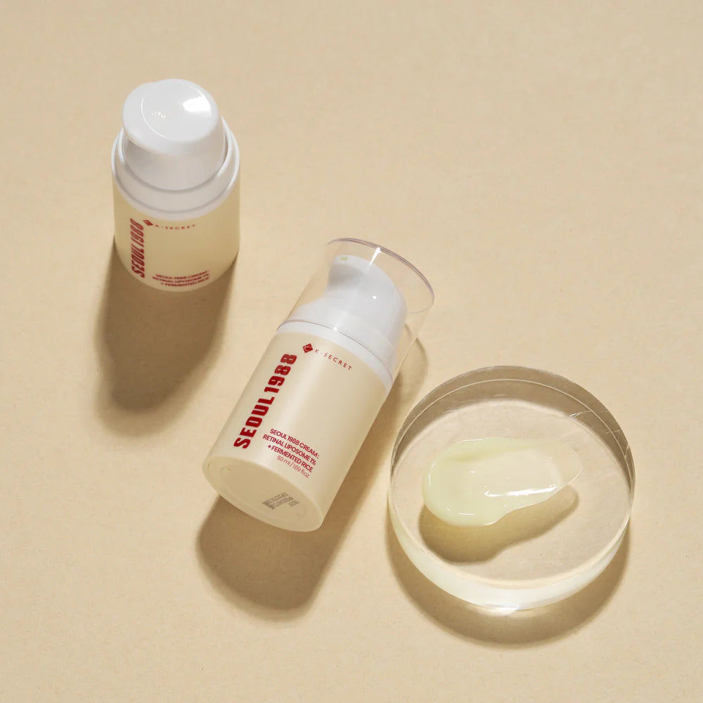 K - Secret Seoul 1988 Retinol Liposome 1%+ Fermented Rice Cream 50ml