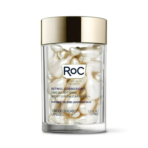 Roc Retinol CorrexionÔøΩ Line Smoothing Night Serum Capsules