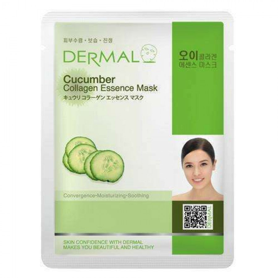 Dermal Cucumber Collagen Essence Face Mask