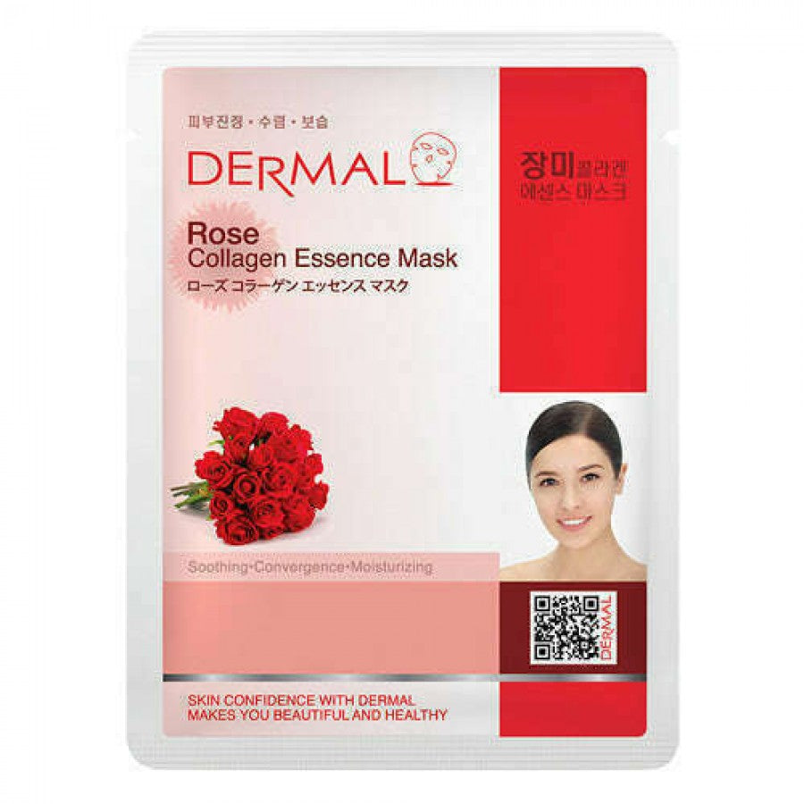 Dermal Rose Collagen Essence Face Mask