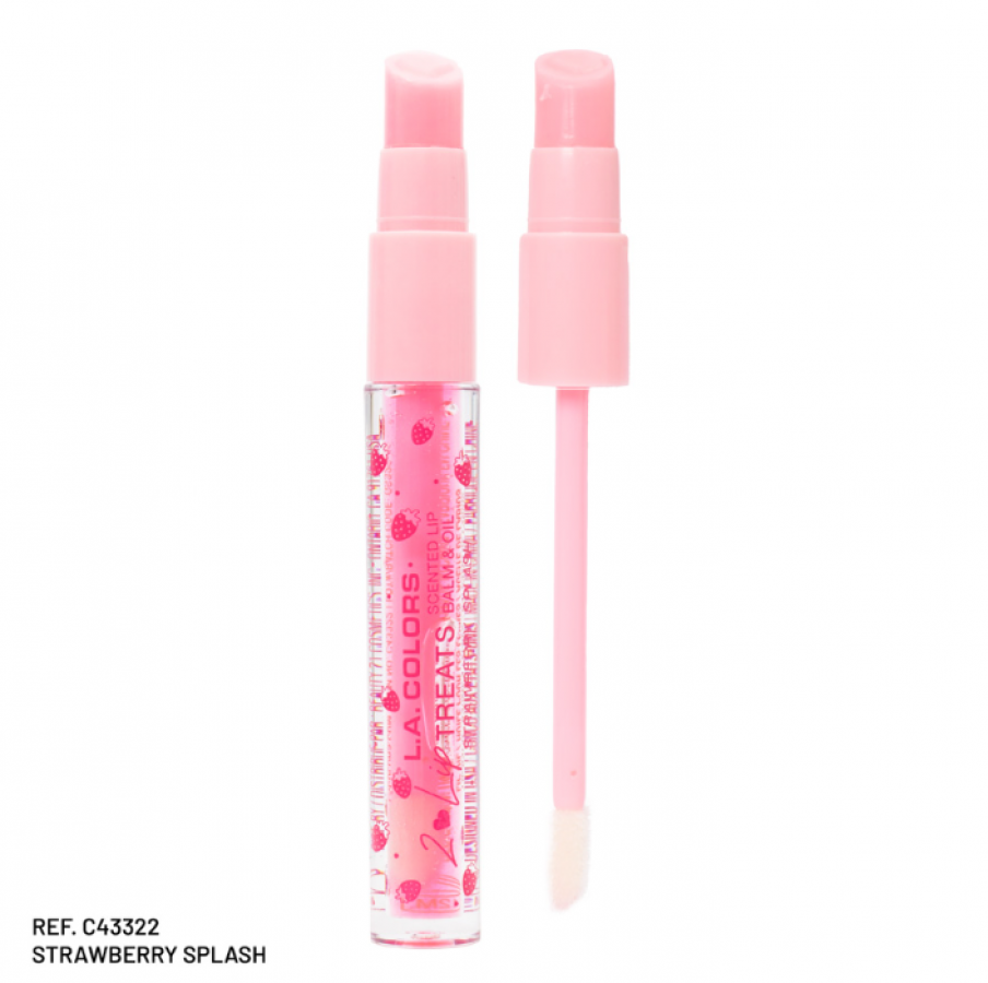 L.A. Colors 2 in 1 Lip Treats  Lip Oil & Lip Balm