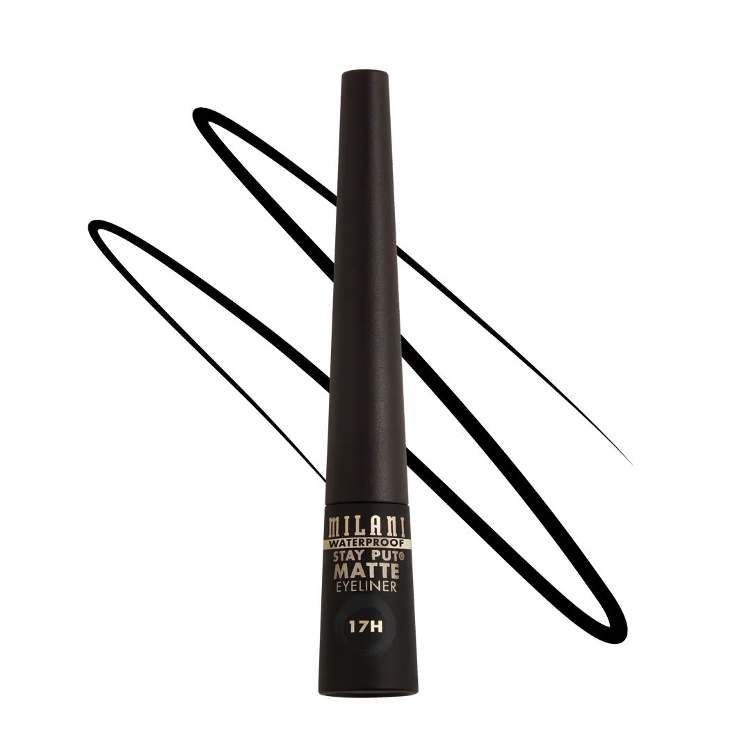 Milani Stay Put Matte 17HR Wear Liquid Eyeliner Waterproof - 150