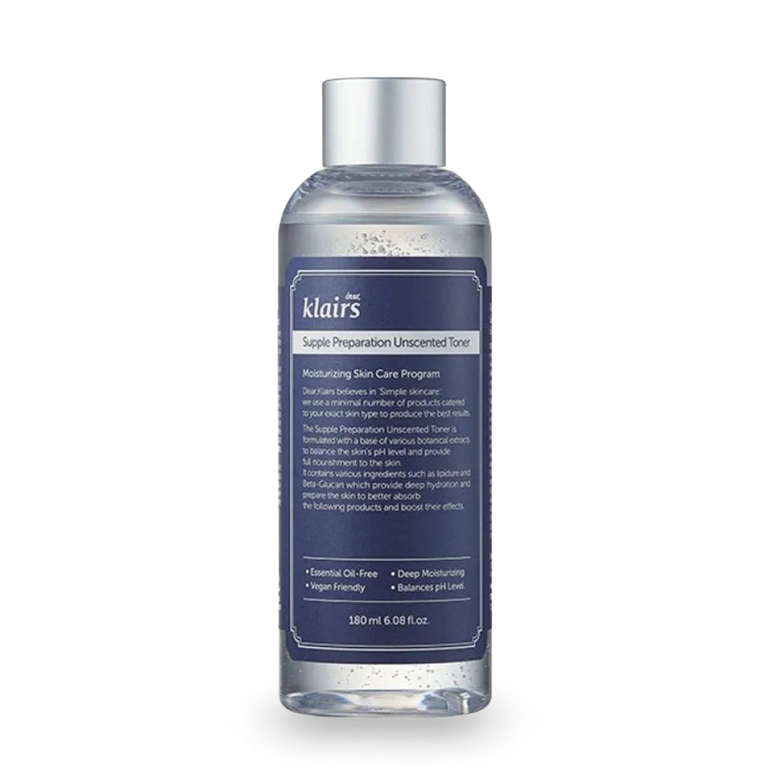 Dear Klairs Supple Preparation Unscented Toner 180ml