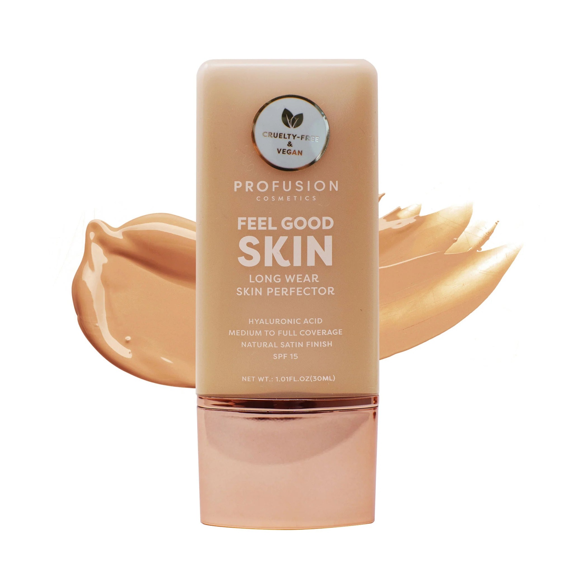 Profusion Cosmetics Feel Good Skin Long Wear Skin Perfector 30ml- Medium 1