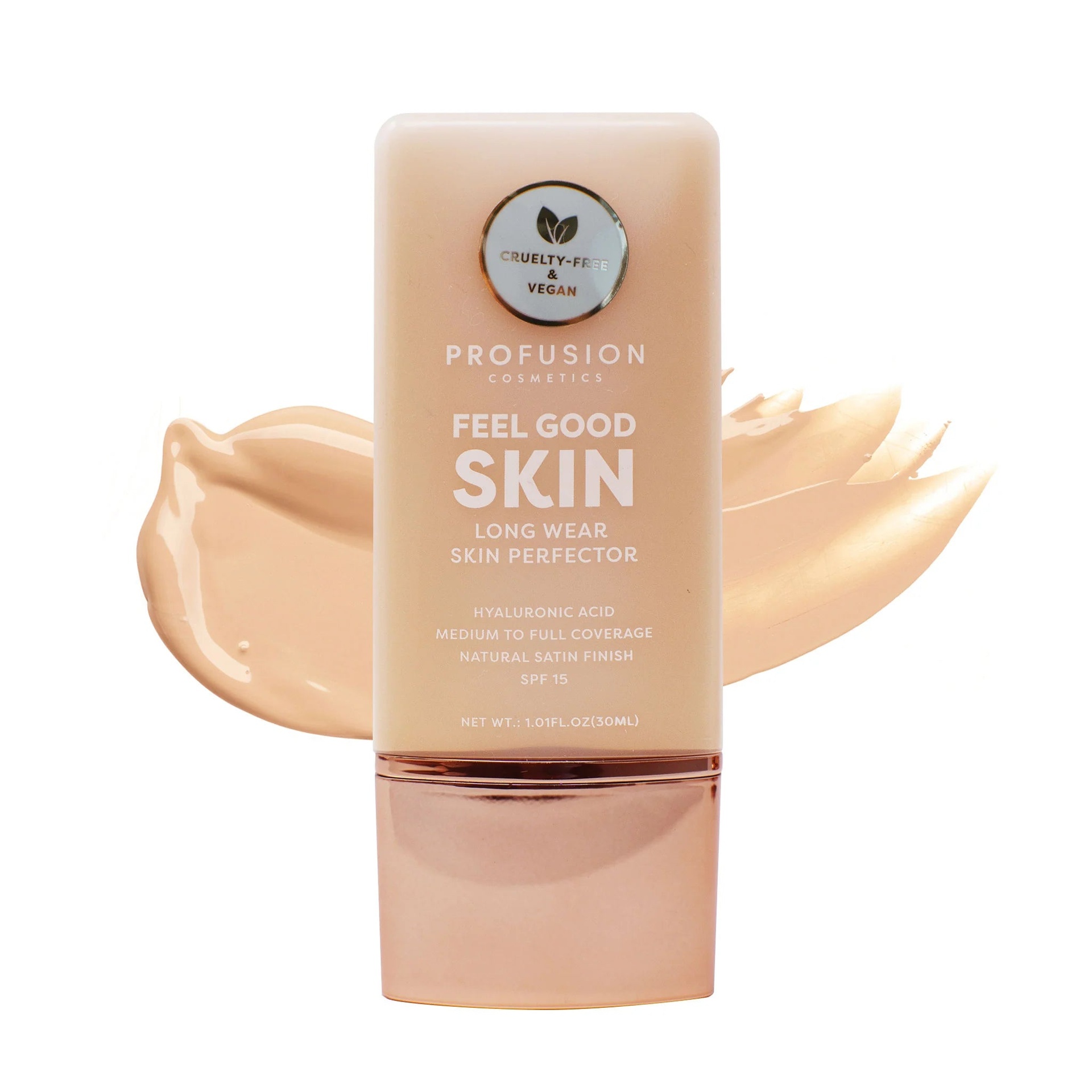 Profusion Cosmetics Feel Good Skin Long Wear Skin Perfector 30ml- Fair 1