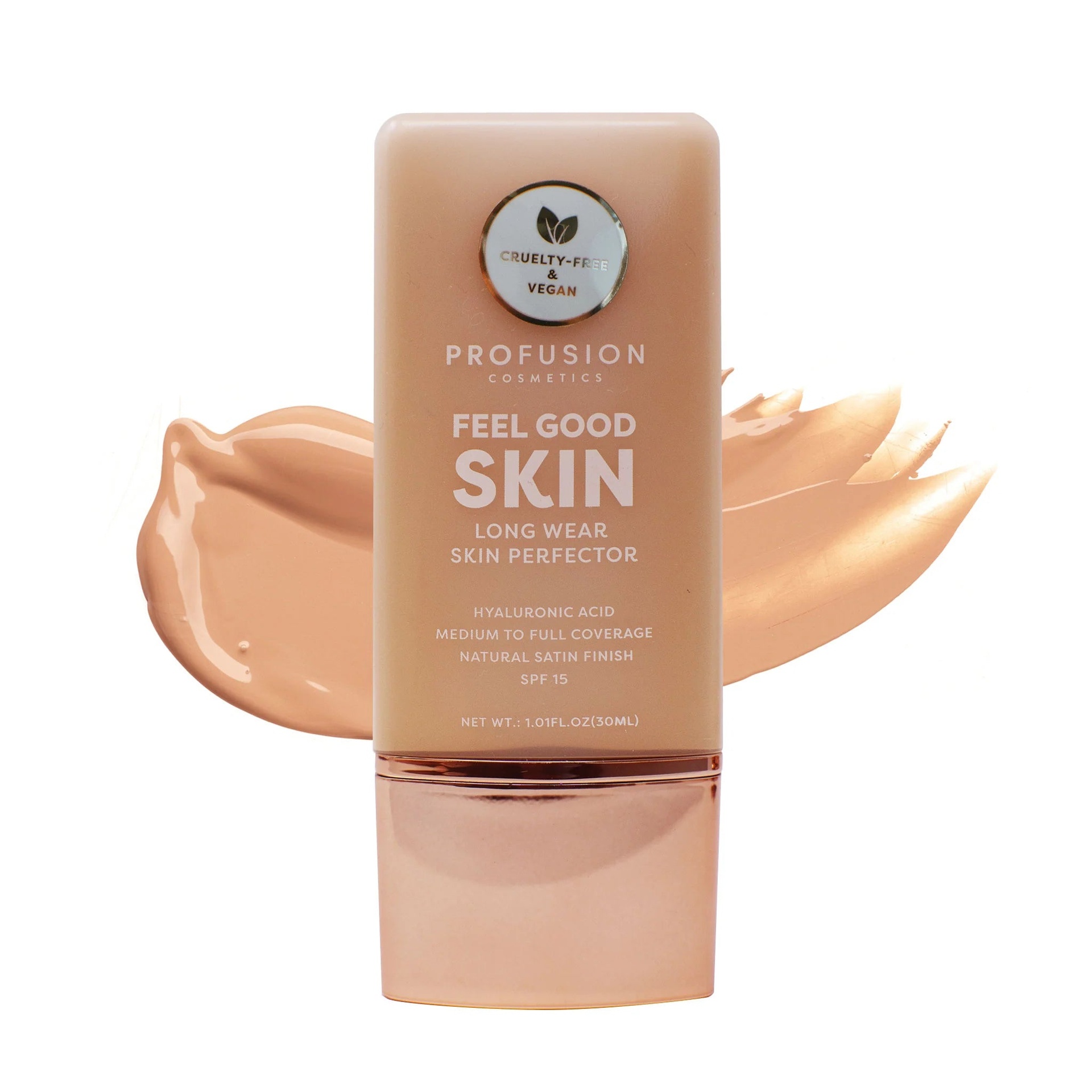 Profusion Cosmetics Feel Good Skin Long Wear Skin Perfector 30ml- Light 3