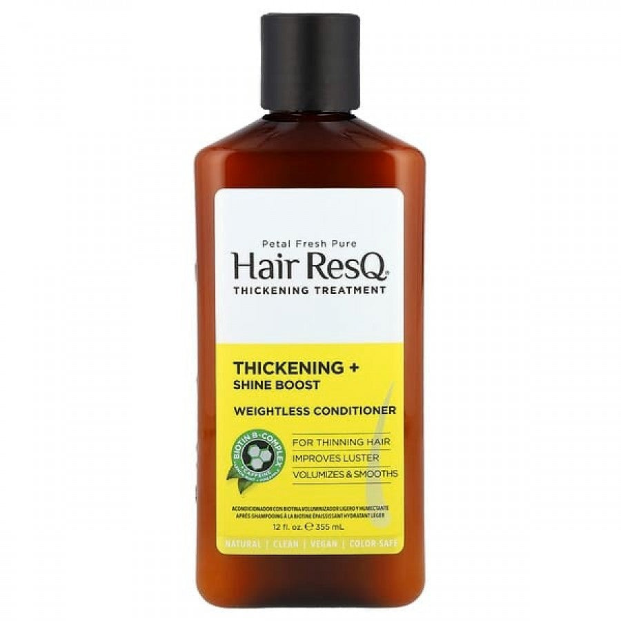 Petal Fresh Pure Hair Resq Thickening + Shine Boost Weightless Conditioner - 355ml