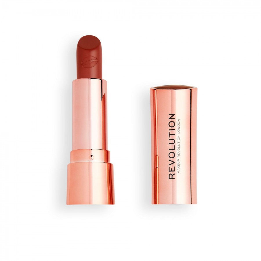 Makeup Revolution Satin Kiss Lipstick-Chauffeur